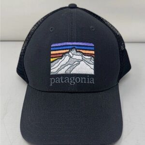 Patagonia Line Logo Ridge LoPro Trucker Hat Mens One Size